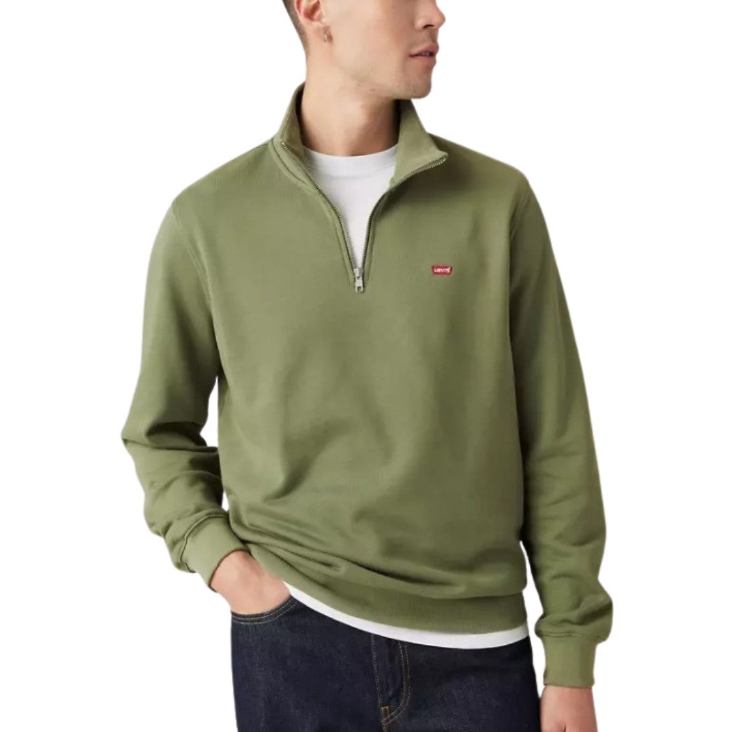 SUDADERA LEVI'S® ORIGINAL HM 1/4 ZIP HOMBRE