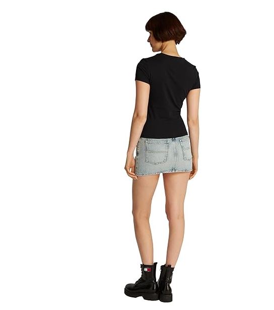 CAMISETA TOMMY JEANS SLIM LOGO MUJER
