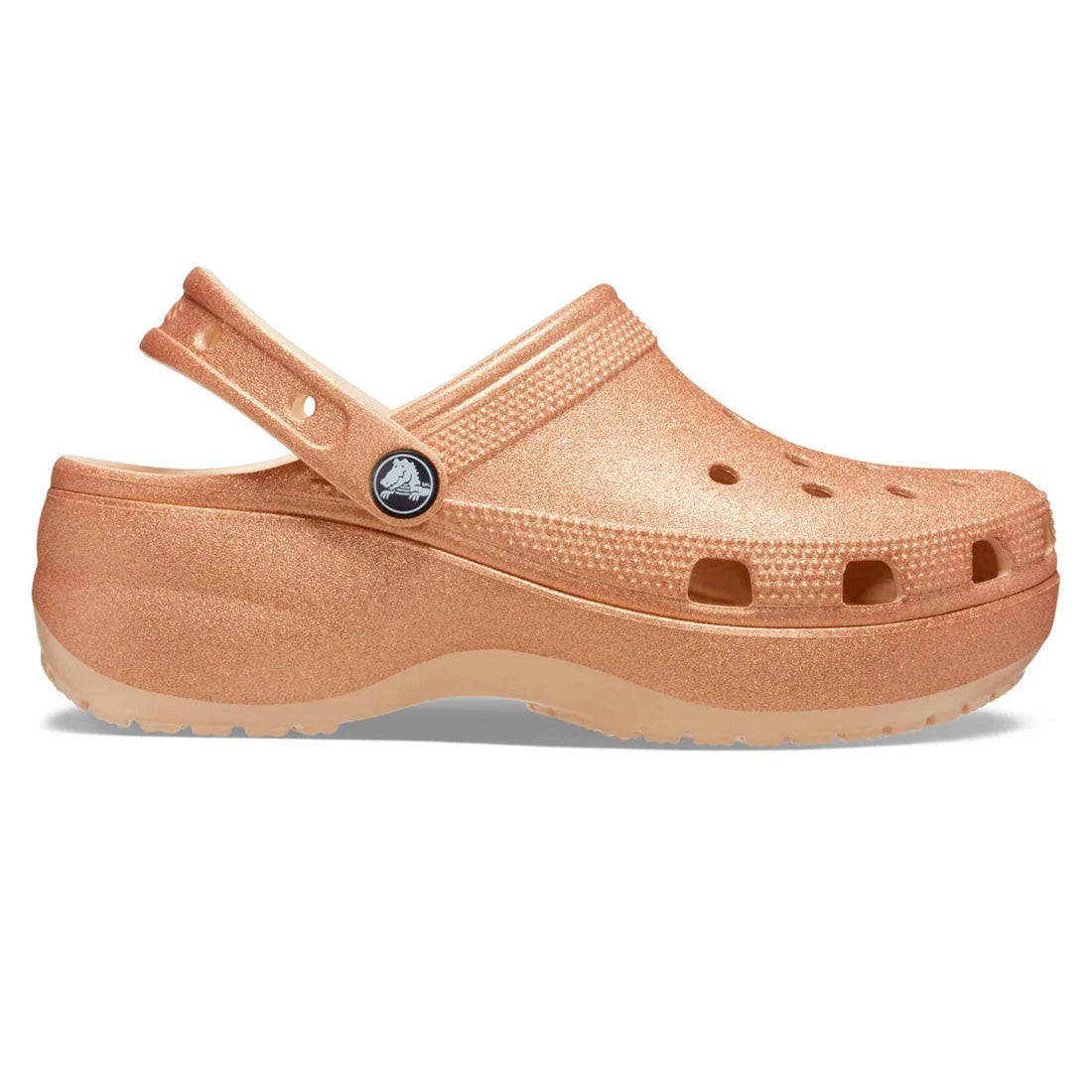 CROCS CLASSIC PLATFORM GLITTER CLOG MUJER