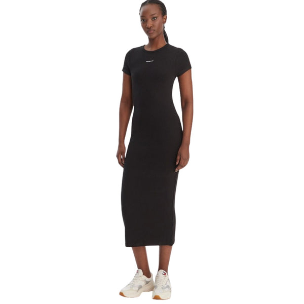 VESTIDO TOMMY JEANS SCRIPT LABEL MUJER