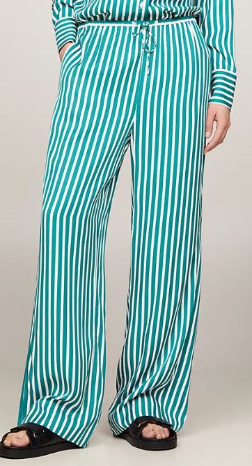 PANTALON TOMMY HILFIBER FLUID STRIPE MUJER