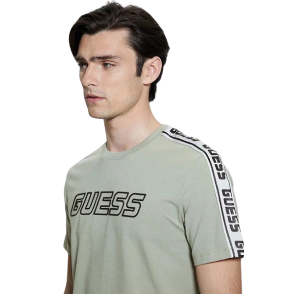 CAMISETA GUESS ARLO CN HOMBRE