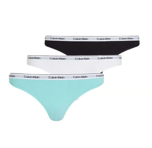 BRAGUITA THONG 3PK CALVIN KLEIN MUJER