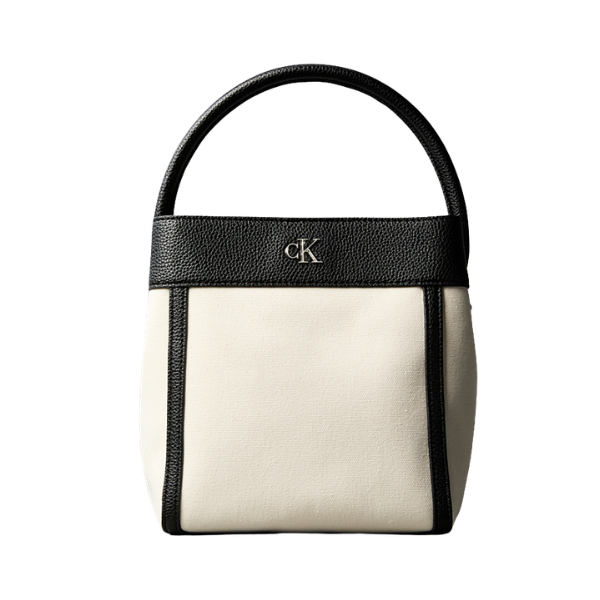 BOLSO CALVIN KLEIN CANVAS BUCKET MUJER