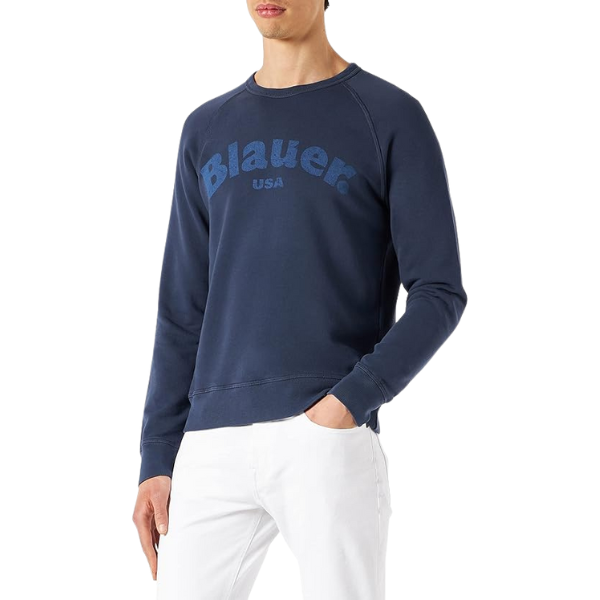 SUDADERA BLAUER CUELO REDONDO  HOMBRE