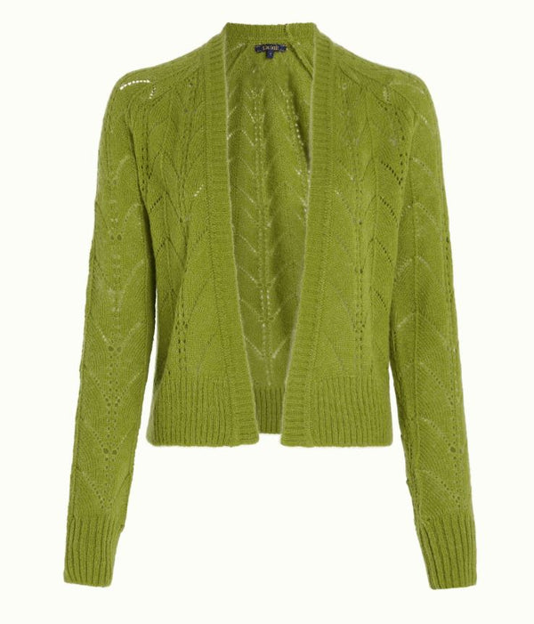 CHAQUETA KING LOUIE BLANCA CARDI MUJER