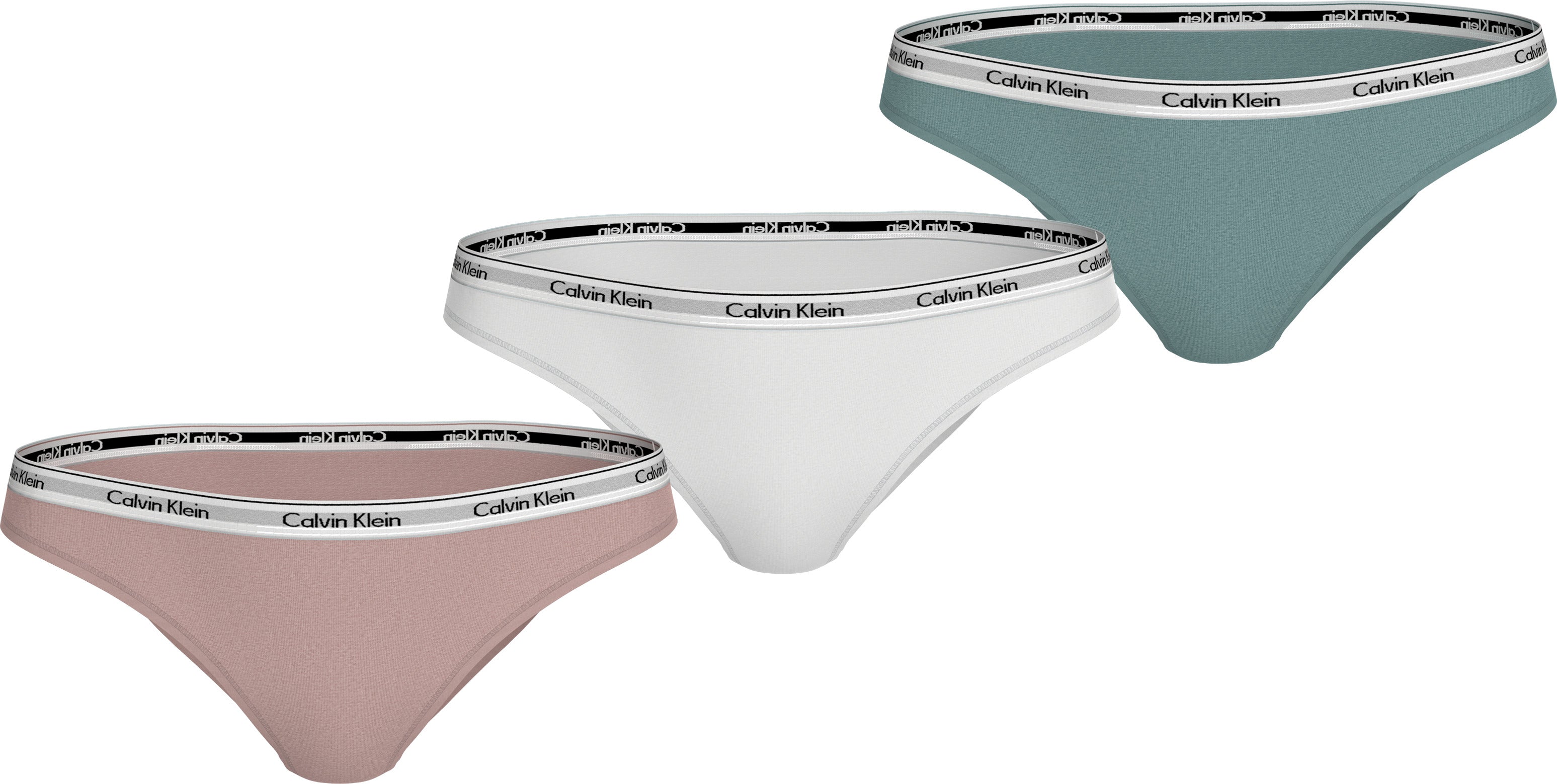 BRAGUITA BIKINI 3PK CALVIN KLEIN MUJER