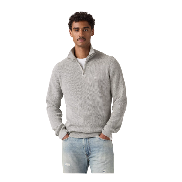 JERSEY LEVI'S® HM QUARTER ZIP SWEATER HOMBRE