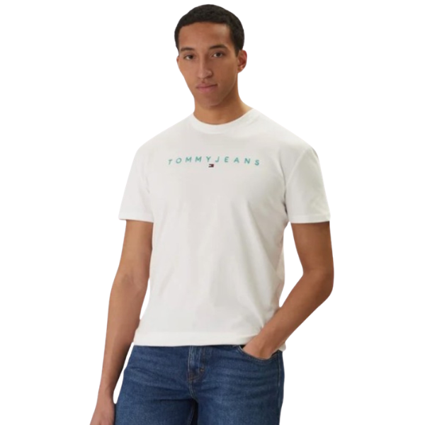 CAMISETA TOMMY JEANS REG LINEAR HOMBRE