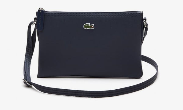 BOLSO FLAT CROSSOVER LACOSTE MUJER