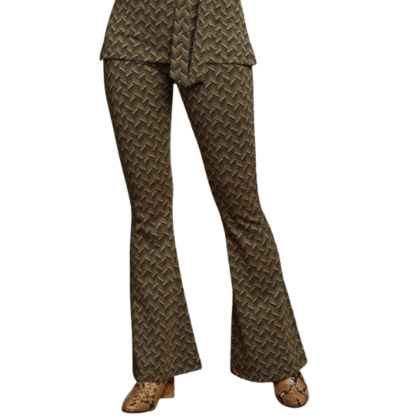 PANTALON BORDER FLARED KING LOUIE MUJER