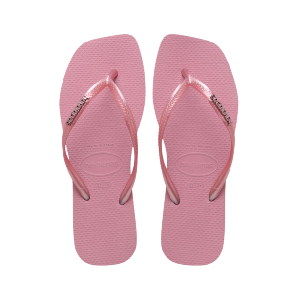 CHANCLA HAVAIANAS SLIM SQUARE METALLIC MUJER