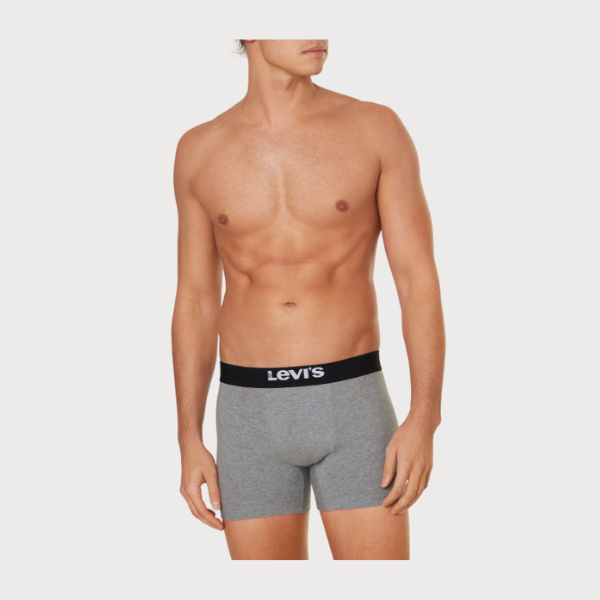 BOXER LEVI'S® SOLID BASIC ORGANIC 2P  HOMBRE