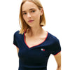 CAMISETA TOMMY JEANS SLIM BADGE MUJER
