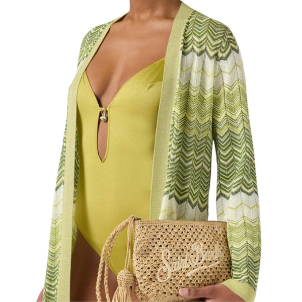 BOLSO DE MANO SAINT BARTH RAFFIA MUJER