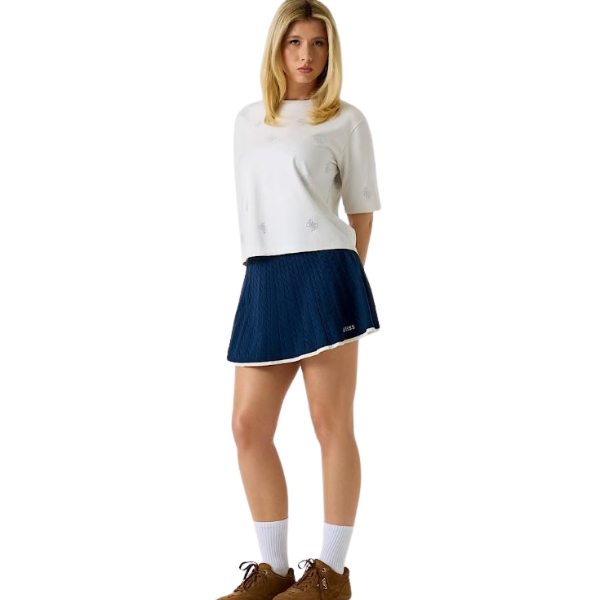 CAMISETA GUESS SILVY 4G SS MUJER