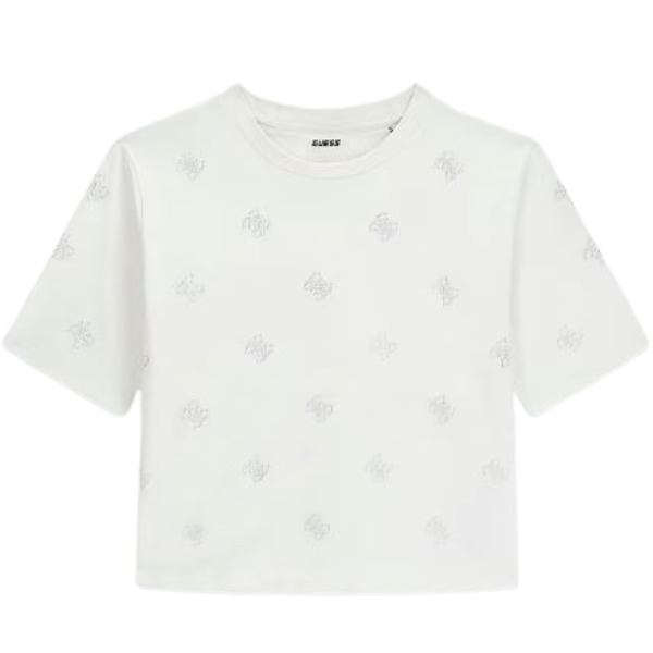 CAMISETA GUESS SILVY 4G SS MUJER