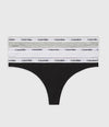 BRAGUITA THONG 3PK CALVIN KLEIN MUJER