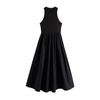 VESTIDO TOMMY JEANS RIB POPLIN MUJER