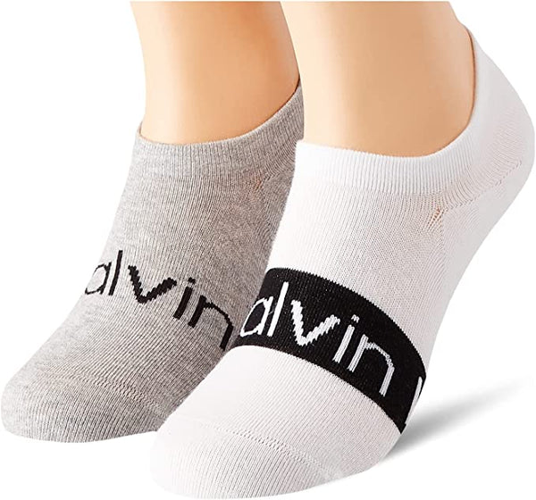 CALCETINES CALVIN KLEIN FOOTIE 2P HOMBRE