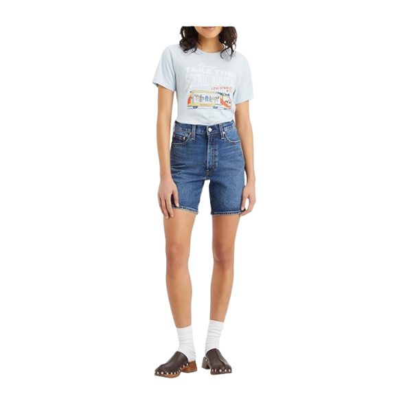 BERMUDA LEVI'S® RIBCAGE THE BASIC MUJER