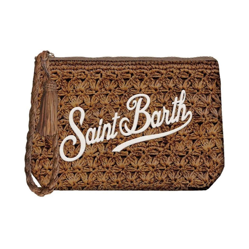 BOLSO DE MANO SAINT BARTH RAFFIA MUJER
