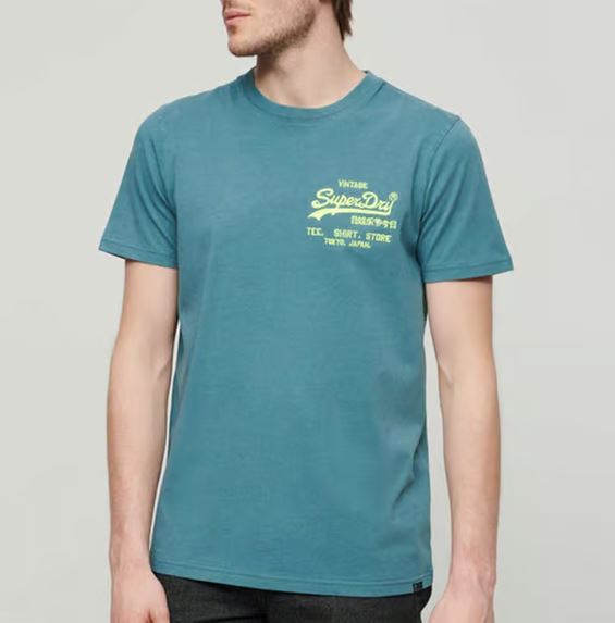 CAMISETA SUPERDRY NEON VL HOMBRE