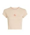 CAMISETA CALVIN KLEIN A- MONOGRAM MUJER