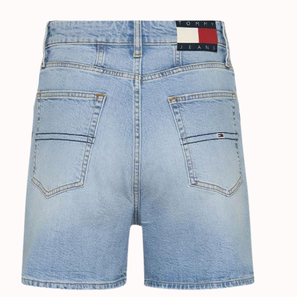 BERMUDA TOMMY JEANS MOM UH MUJER