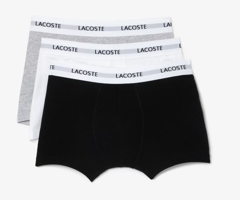 BOXER LACOSTE PACK 3 COURTS HOMBRE