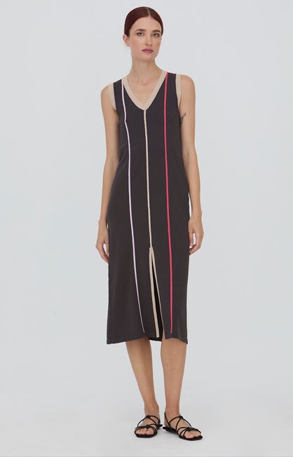 VESTIDO WNT COLLECTION ABERTURA MUJER