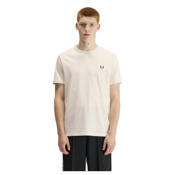 CAMISETA FRED PERRY RINGER HOMBRE