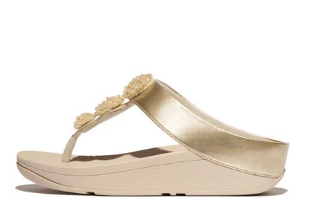 SANDALIA FITFLOP FINO BEADIE-BUTTON MUJER