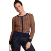 JERSEY KING LOUIE CARDI ROUNDNECK MUJER