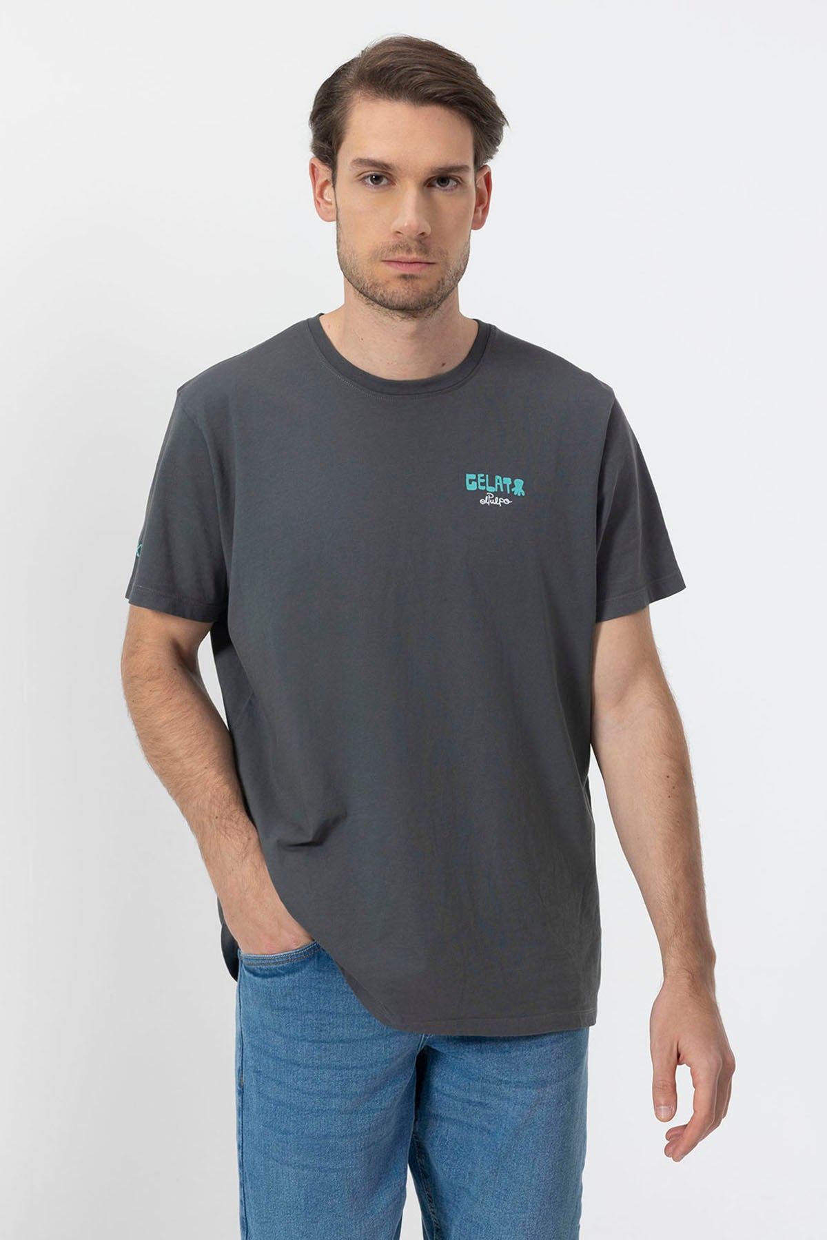 CAMISETA ELPULPO ESTAMPADO GELATO HOMBRE