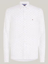 CAMISA TOMMY HILFIGER LINEN FIL COUPE HOMBRE