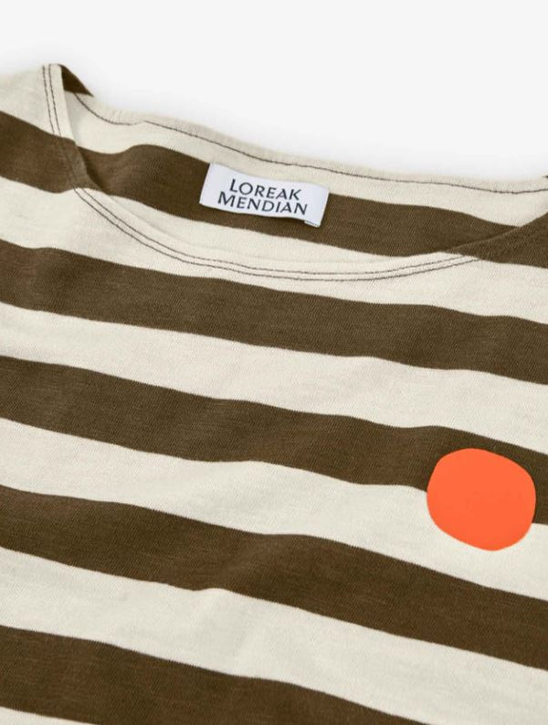 CAMISETA LOREAK MENDIAN STRIPED MUJER