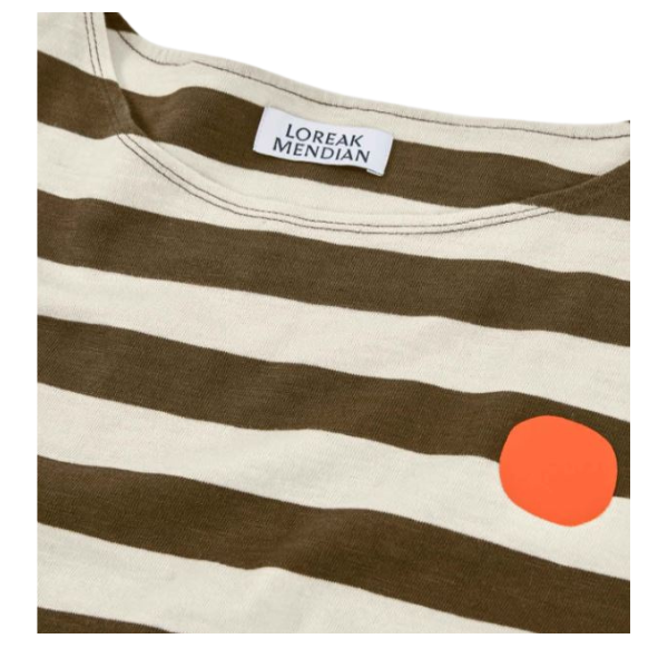 CAMISETA LOREAK MENDIAN STRIPED MUJER