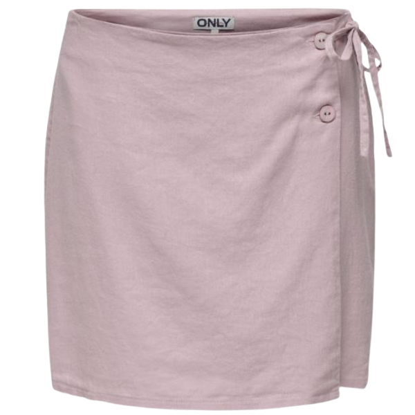FALDA ONLY ONLCARO WRAP LINEN MUJER
