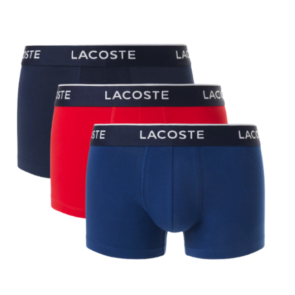 BOXER LACOSTE PACK 3 COURTS HOMBRE
