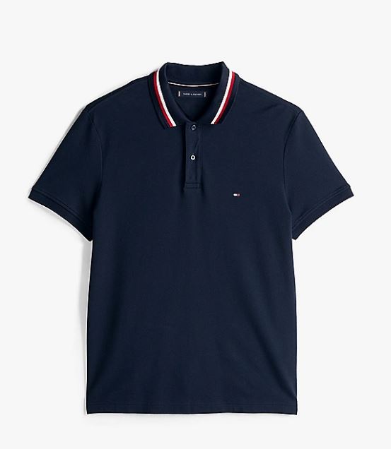 POLO TOMMY HILFIGER COLLAR HOMBRE