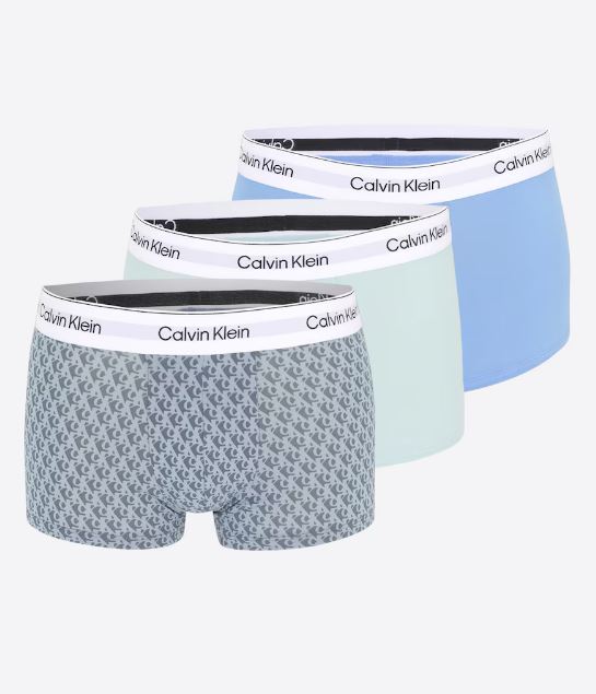 TRUNK 3PK CALVIN KLEIN LOW RISE HOMBRE
