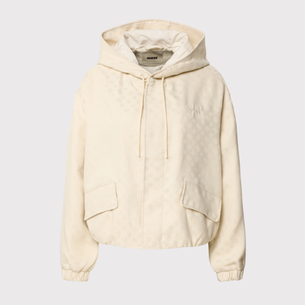 CHAQUETA GUESS PEONY AOP FULL ZIP MUJER