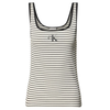 TOP CALVIN KLEIN STRIPED MONOLOGO MUJER
