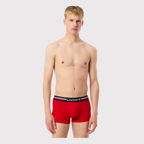 BOXER LACOSTE PACK 3 COURTS HOMBRE