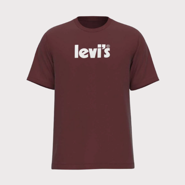 CAMISETA LEVI'S® RELAXED POSTER PORT BLACK HOMBRE