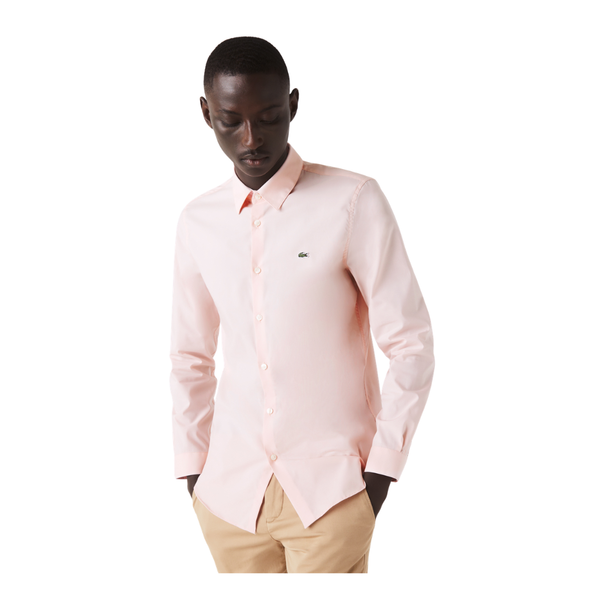 CAMISA VILLE MANCHES LACOSTE HOMBRE