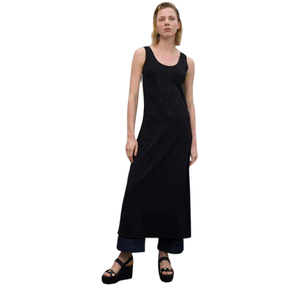 VESTIDO LOLA CASADEMUNT LOGO TIRANTES MUJER