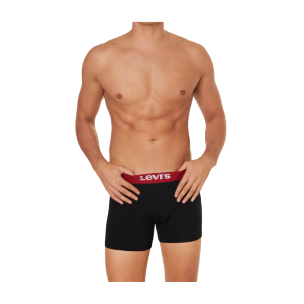 BOXER LEVI'S® SOLID BASIC ORGANIC 2P  HOMBRE