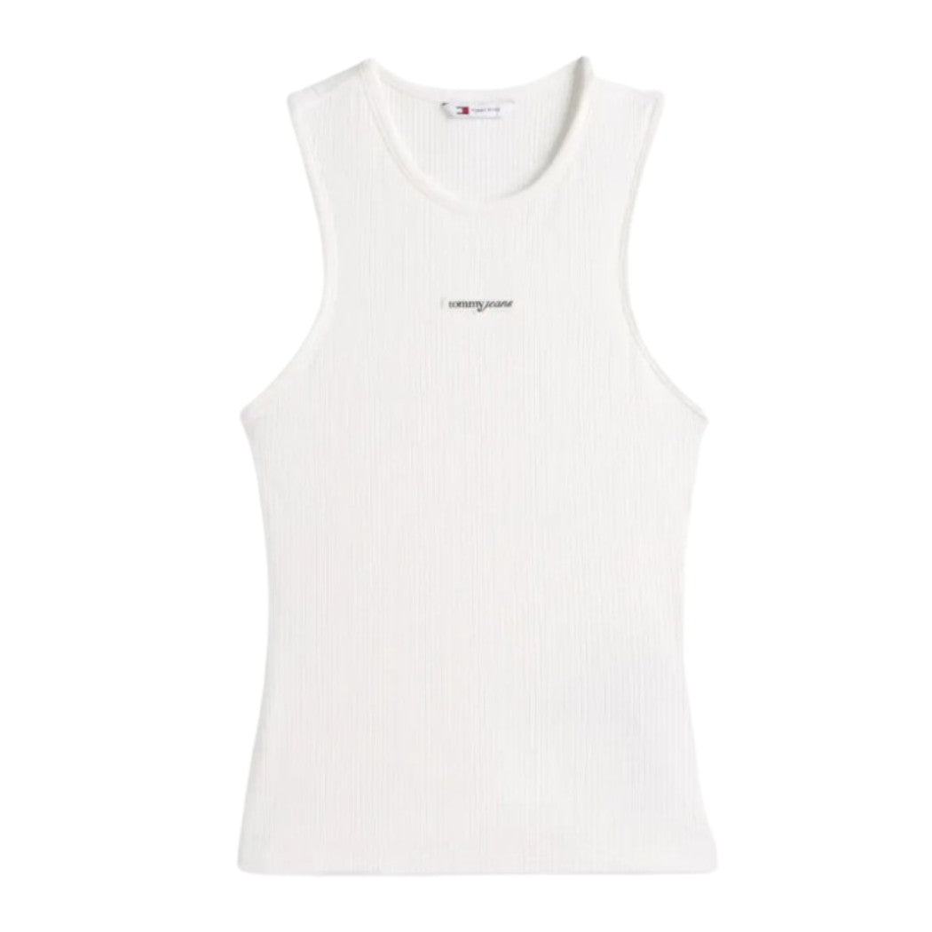 CAMISETA TOMMY JEANS SLIM SCRIPT MUJER